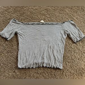 Off the shoulder shirt